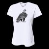 Ladies' Birds-Eye Mesh V-Neck T-Shirt Thumbnail