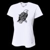 Ladies' Birds-Eye Mesh V-Neck T-Shirt Thumbnail