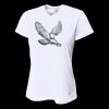 Ladies' Birds-Eye Mesh V-Neck T-Shirt Thumbnail