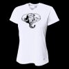 Ladies' Birds-Eye Mesh V-Neck T-Shirt Thumbnail