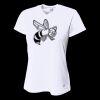 Ladies' Birds-Eye Mesh V-Neck T-Shirt Thumbnail