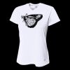 Ladies' Birds-Eye Mesh V-Neck T-Shirt Thumbnail