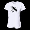 Ladies' Birds-Eye Mesh V-Neck T-Shirt Thumbnail