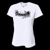 Ladies' Birds-Eye Mesh V-Neck T-Shirt Thumbnail