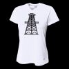 Ladies' Birds-Eye Mesh V-Neck T-Shirt Thumbnail