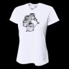 Ladies' Birds-Eye Mesh V-Neck T-Shirt Thumbnail