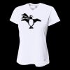 Ladies' Birds-Eye Mesh V-Neck T-Shirt Thumbnail