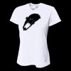 Ladies' Birds-Eye Mesh V-Neck T-Shirt Thumbnail