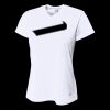 Ladies' Birds-Eye Mesh V-Neck T-Shirt Thumbnail