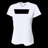 Ladies' Birds-Eye Mesh V-Neck T-Shirt Thumbnail