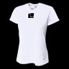 Ladies' Birds-Eye Mesh V-Neck T-Shirt Thumbnail