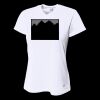 Ladies' Birds-Eye Mesh V-Neck T-Shirt Thumbnail