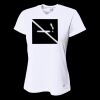 Ladies' Birds-Eye Mesh V-Neck T-Shirt Thumbnail