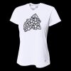 Ladies' Birds-Eye Mesh V-Neck T-Shirt Thumbnail