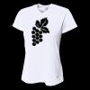 Ladies' Birds-Eye Mesh V-Neck T-Shirt Thumbnail