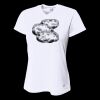 Ladies' Birds-Eye Mesh V-Neck T-Shirt Thumbnail