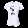 Ladies' Birds-Eye Mesh V-Neck T-Shirt Thumbnail