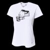 Ladies' Birds-Eye Mesh V-Neck T-Shirt Thumbnail