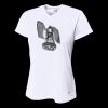 Ladies' Birds-Eye Mesh V-Neck T-Shirt Thumbnail