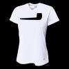 Ladies' Birds-Eye Mesh V-Neck T-Shirt Thumbnail