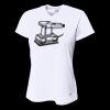 Ladies' Birds-Eye Mesh V-Neck T-Shirt Thumbnail