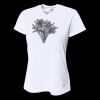 Ladies' Birds-Eye Mesh V-Neck T-Shirt Thumbnail