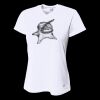 Ladies' Birds-Eye Mesh V-Neck T-Shirt Thumbnail