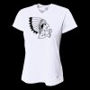 Ladies' Birds-Eye Mesh V-Neck T-Shirt Thumbnail