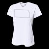 Ladies' Birds-Eye Mesh V-Neck T-Shirt Thumbnail