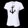 Ladies' Birds-Eye Mesh V-Neck T-Shirt Thumbnail