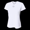 Ladies' Birds-Eye Mesh V-Neck T-Shirt Thumbnail