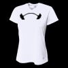 Ladies' Birds-Eye Mesh V-Neck T-Shirt Thumbnail