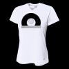 Ladies' Birds-Eye Mesh V-Neck T-Shirt Thumbnail