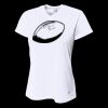 Ladies' Birds-Eye Mesh V-Neck T-Shirt Thumbnail