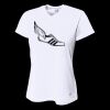 Ladies' Birds-Eye Mesh V-Neck T-Shirt Thumbnail