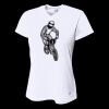 Ladies' Birds-Eye Mesh V-Neck T-Shirt Thumbnail