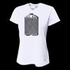 Ladies' Birds-Eye Mesh V-Neck T-Shirt Thumbnail