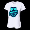 Ladies' Birds-Eye Mesh V-Neck T-Shirt Thumbnail