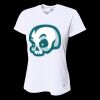 Ladies' Birds-Eye Mesh V-Neck T-Shirt Thumbnail