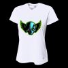 Ladies' Birds-Eye Mesh V-Neck T-Shirt Thumbnail