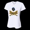 Ladies' Birds-Eye Mesh V-Neck T-Shirt Thumbnail