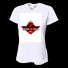 Ladies' Birds-Eye Mesh V-Neck T-Shirt Thumbnail