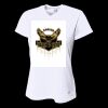 Ladies' Birds-Eye Mesh V-Neck T-Shirt Thumbnail