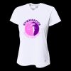 Ladies' Birds-Eye Mesh V-Neck T-Shirt Thumbnail