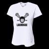 Ladies' Birds-Eye Mesh V-Neck T-Shirt Thumbnail