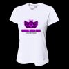 Ladies' Birds-Eye Mesh V-Neck T-Shirt Thumbnail