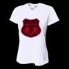 Ladies' Birds-Eye Mesh V-Neck T-Shirt Thumbnail