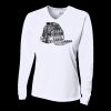 Ladies' Birds-Eye Mesh Long Sleeve V-Neck T-Shirt Thumbnail