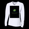 Ladies' Birds-Eye Mesh Long Sleeve V-Neck T-Shirt Thumbnail