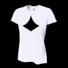 Ladies' Shorts Sleeve Spun Poly T-Shirt Thumbnail